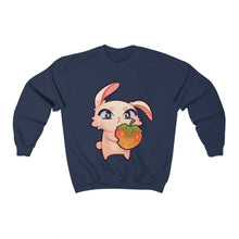Load image into Gallery viewer, Rabbit Holding Strawberry - Unisex Heavy Sweatshirt
