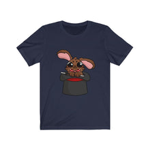 Load image into Gallery viewer, Magic Rabbit in Hat - Unisex Short Sleeve Tee
