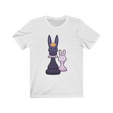 Load image into Gallery viewer, Chess Queen Rabbit - Unisex Short Sleeve Tee
