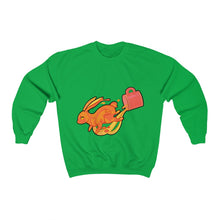 Load image into Gallery viewer, Spilt Lava Rabbit - Unisex Heavy Sweatshirt
