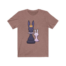 Load image into Gallery viewer, Chess Queen Rabbit - Unisex Short Sleeve Tee
