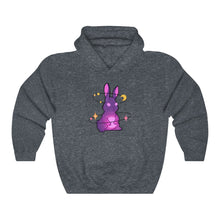 Load image into Gallery viewer, Galactic Rabbit - Unisex Heavy Hooded Sweatshirt

