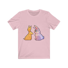Load image into Gallery viewer, Origami Reflection Rabbit - Unisex Short Sleeve Tee
