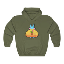 Load image into Gallery viewer, Sweatered Rabbit - Unisex Heavy Hooded Sweatshirt
