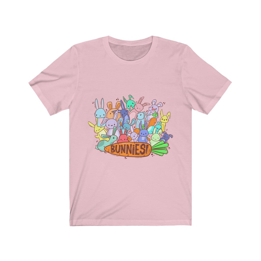 Bunnies! - Unisex Short Sleeve Tee