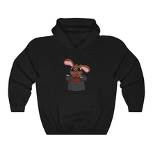 Load image into Gallery viewer, Magic Rabbit in Hat - Unisex Heavy Hooded Sweatshirt
