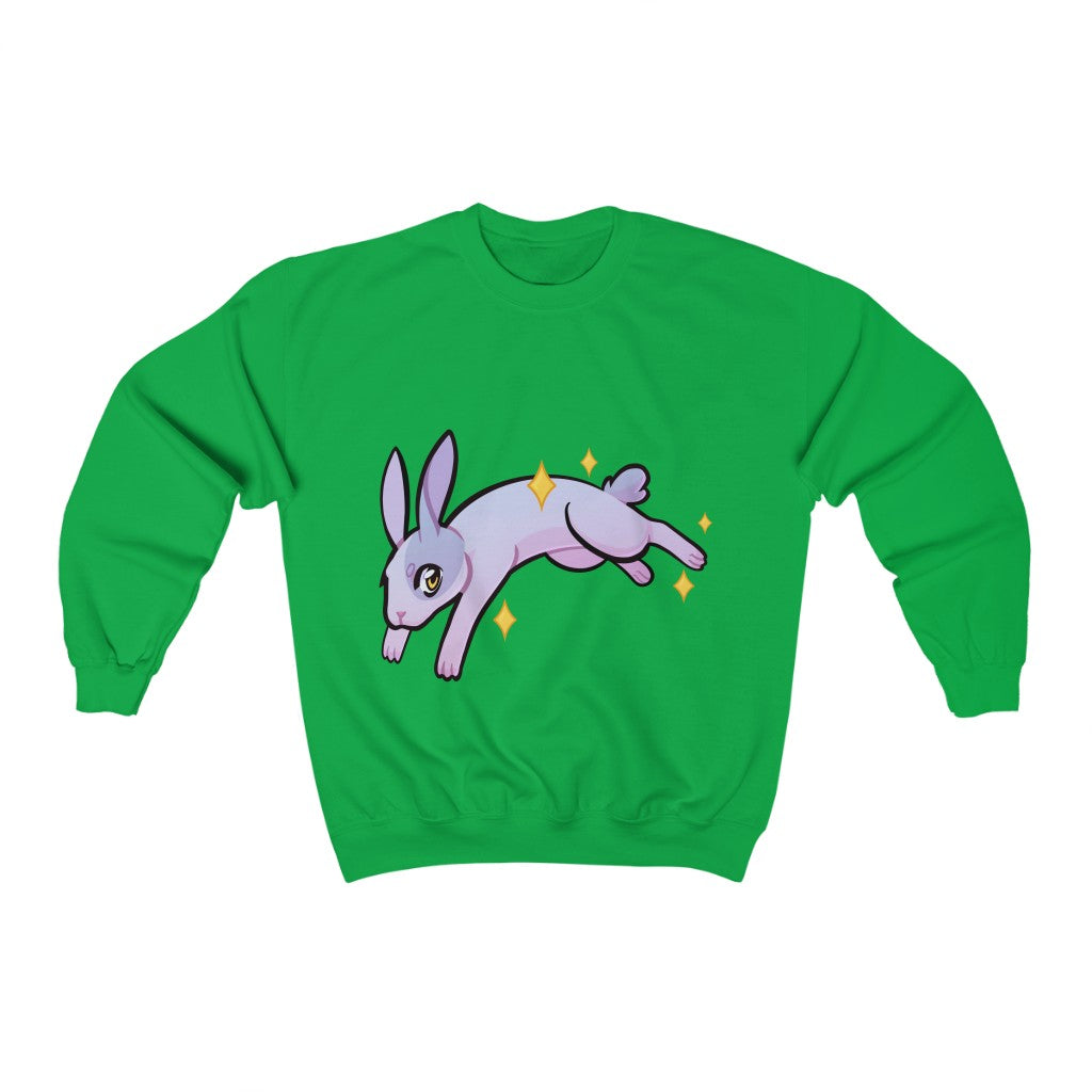 Hopping Rabbit - Unisex Heavy Sweatshirt