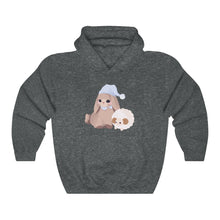 Load image into Gallery viewer, Snuggle Bunny - Unisex Heavy Hooded Sweatshirt
