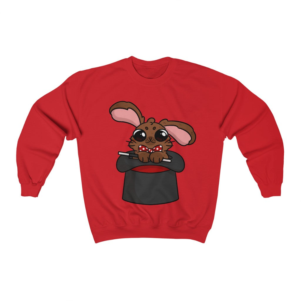 Magic Rabbit in Hat - Unisex Heavy Sweatshirt