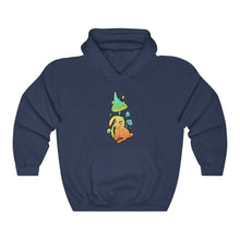 Load image into Gallery viewer, Mushroom Rabbit - Unisex Heavy Hooded Sweatshirt
