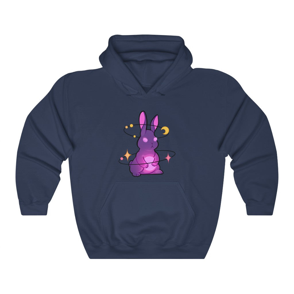Galactic Rabbit - Unisex Heavy Hooded Sweatshirt