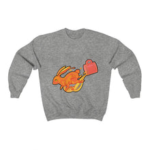 Load image into Gallery viewer, Spilt Lava Rabbit - Unisex Heavy Sweatshirt

