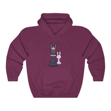 Load image into Gallery viewer, Chess Queen Rabbit - Unisex Heavy Hooded Sweatshirt
